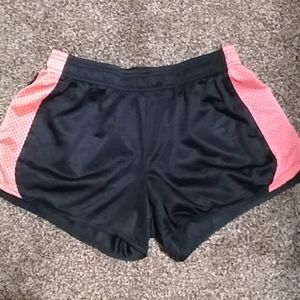 Black and pink Just Be shorts